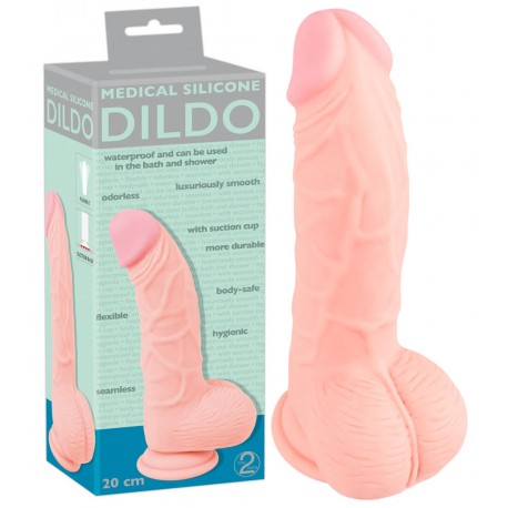 Medical Silicone Dildo 20 cm