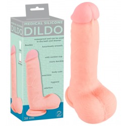 Naturdildo »Medical Silicone Dildo«, 20 cm, mit Saugfuß