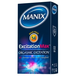 Kondome »Manix Excitation Max«, 14 Stück