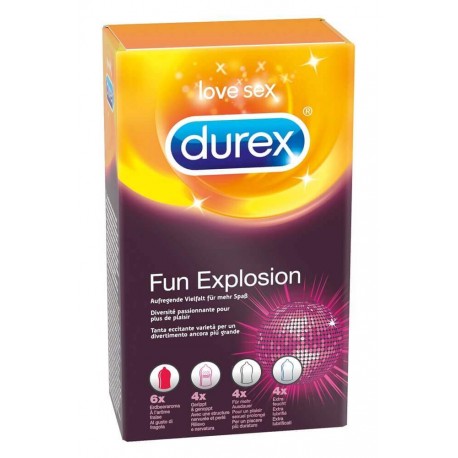 Kondome »Durex Fun Explosion«