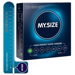 Kondome »MY.SIZE 47 mm«, mit wenig Eigengeruch, 3er