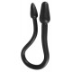 Doppeldildo »Double Plug Black«, 78 cm, biegsam