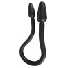Doppeldildo »Double Plug Black«, 78 cm, biegsam