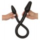 Doppeldildo »Double Plug Black«, 78 cm, biegsam