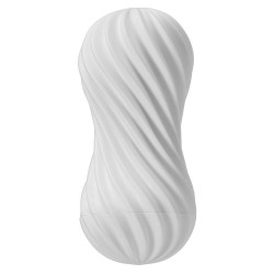 Masturbator »Flex Silky White«, mit Saugeffekt