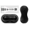 Masturbator »Flex Rocky Black«, mit Saugeffekt