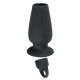 Analplug mit Stopper »Lust Tunnel Plug with Stopper«, beidseitig offen, befüllbar