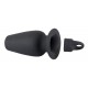 Analplug mit Stopper »Lust Tunnel Plug with Stopper«, beidseitig offen, befüllbar