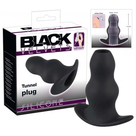 Black Velvets Tunnel plug