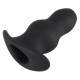 Tunnel Plug mit Stopper, hohl, 11,2 cm