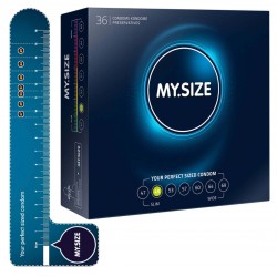 Kondome »MY.SIZE 49 mm«, mit wenig Eigengeruch, 36er