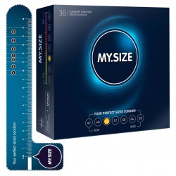 Kondome »MY.SIZE 53 mm«, mit wenig Eigengeruch, 36er