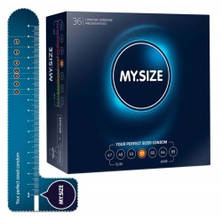 Kondome »MY.SIZE 57 mm«, mit wenig Eigengeruch, 36er