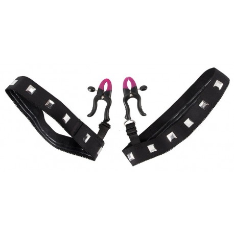 Bad Kitty Garters with clamps