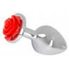Analplug »Butt Plug Rose«, mit Rose am Fuß