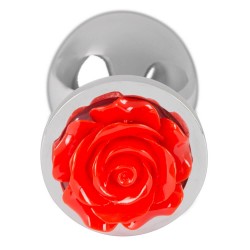 Analplug »Butt Plug Rose«, mit Rose am Fuß