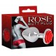 Analplug »Butt Plug Rose«, mit Rose am Fuß