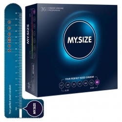 Kondome »MY.SIZE 69 mm«, mit wenig Eigengeruch, 36er
