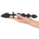 Analplug mit Kugelstrang, 2-in-1
