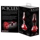 Analplug »Icicles No. 76«, Glas, 10 cm
