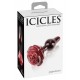 Analplug »Icicles No. 76«, Glas, 10 cm