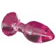 Glas-Analplug »Icicles No. 79«, 9 cm