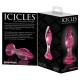 Glas-Analplug »Icicles No. 79«, 9 cm