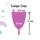»Menstrual Cup«, wiederverwendbar, large