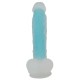 Dildo »Glow in the Dark« mit Saugfuß