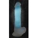 Dildo »Glow in the Dark« mit Saugfuß