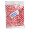 Kondome »London Rot«, feucht mit Erdbeeren-Aroma, 1000er