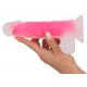 Naturdildo »Super Softie«, 17,5 cm, mit Hoden und Saugfuß, pink