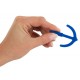 Penisplug »Sp**ma Anker« aus Silikon, blau