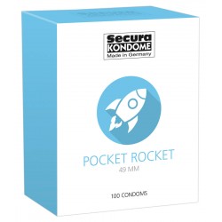 Kondome »Pocket Rocket«, 49mm, 100er