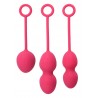 Liebeskugeln »Nova« im 3er-Set, 49g, 75g, 95g, pink