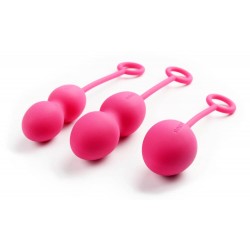 Liebeskugeln »Nova« im 3er-Set, 49g, 75g, 95g, pink