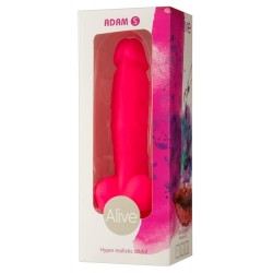 Naturdildo »Alive Adam«, 18,5 cm, Silikon, Saugfuß