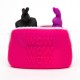 Toy-Tasche »Zip Bag«, hygienisch, 16,5 cm, pink