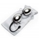Liebeskugeln »Inner Gooddess Silver Jiggle Balls«, 2 Kugeln, Ø 3,6 cm, 67 g