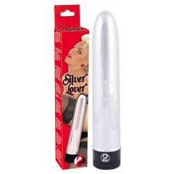 Vibrator »Silver Lover«, 19 cm, 3,3 cm Ø