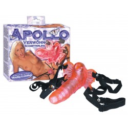 Umschnallvibrator »Apollo Verwöhn-Schmetterling«, 9 cm