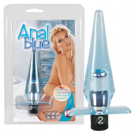 Anal Blue vibr. Buttplug