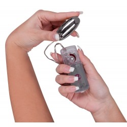 Vibro-Ei »Silver Star«, 6 cm, 2,5 cm Ø