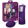 Vibroei »Velvet Purple Pill«, 5,5 cm, 3,5 cm Ø
