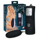 Vibroei »Velvet Black Bullet«, 6 cm, 2,5 cm Ø