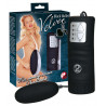 Vibroei »Velvet Black Bullet«, 6 cm, 2,5 cm Ø