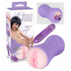 Masturbator »Gina's Vibrating Pussy« mit Vibration