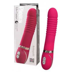 Rillenvibrator »Pleats«, 22 cm, mit 7 Vibrationsstufen, pink