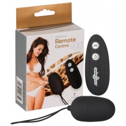 Vibro-Ei »Ultra Seven Remote Control Egg«, schwarz