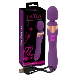 Massagestab »Double Vibro Massager«, beitseitig verwendbar, lila